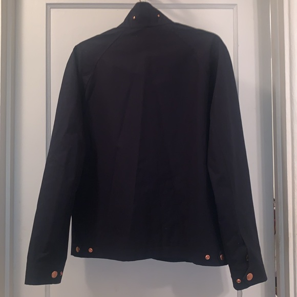 Private White VC The Ventile® Harrington - Midnight Navy Jacket - Size 3 (Small) - Picture 2 of 14
